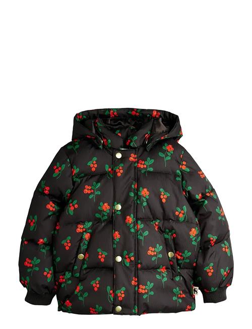 Mini Rodini | Lingonberries Aop Hooded Puffer | 92/98