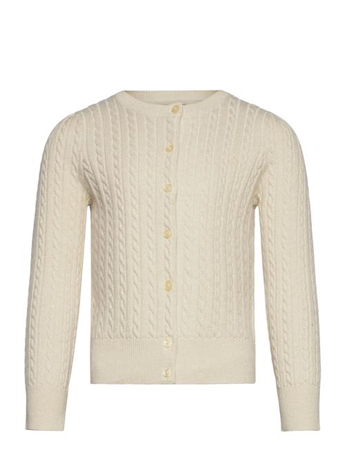 Ralph Lauren Kids | Metallic Cable Cotton-Blend Cardigan | 102-108