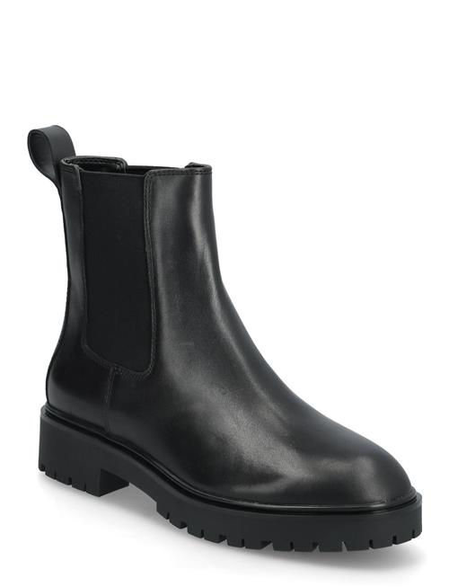 Lauren Ralph Lauren | Allyson Burnished Leather Bootie | 41