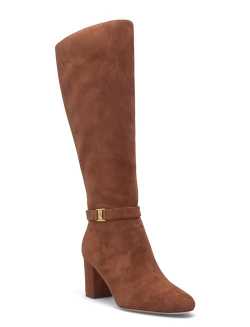 Lauren Ralph Lauren | Kellie Suede Tall Boot Heel | 36