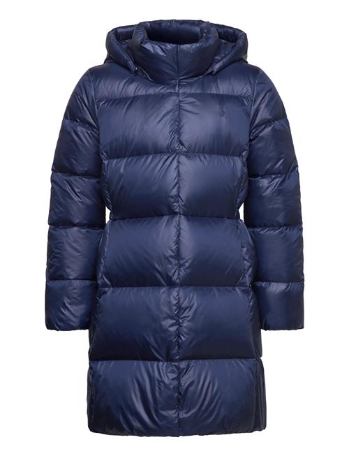 Ralph Lauren Kids | Down Hooded Long Jacket | 154-158