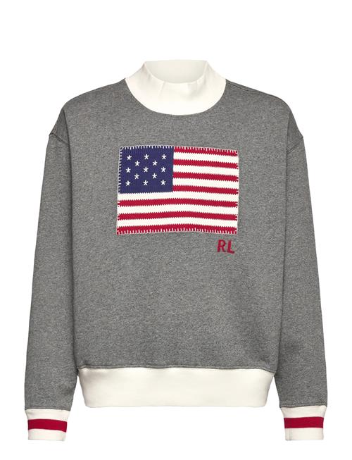 Ralph Lauren Kids | Flag Fleece Mockneck Sweatshirt | 142-153