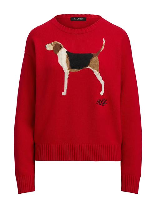 Lauren Ralph Lauren | Intarsia-Knit Foxhound Cotton Sweater | L