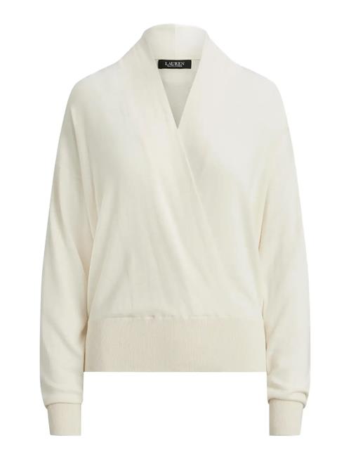 Lauren Ralph Lauren | Cotton-Modal Surplice Sweater | L