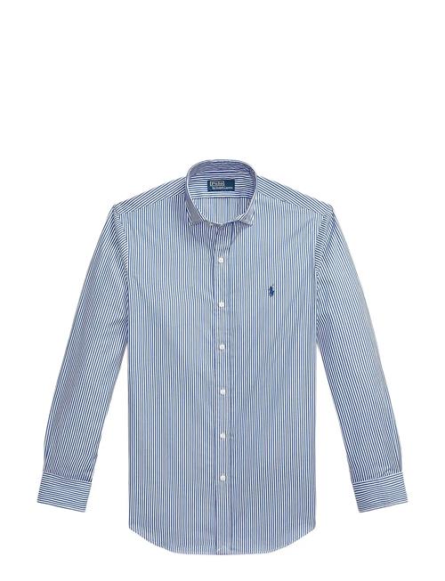 Polo Ralph Lauren | Custom Fit Striped Poplin Shirt | XXL