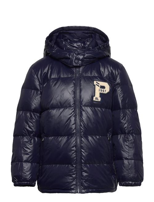 Ralph Lauren Kids | Glossed Hooded Down Jacket | 117-123