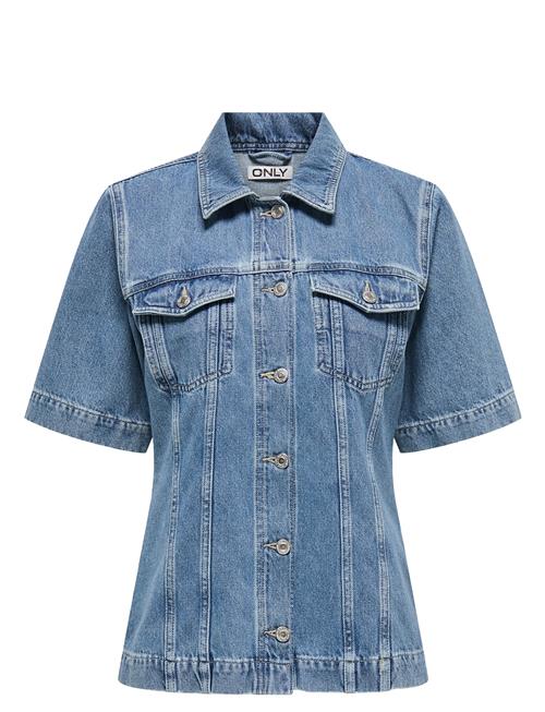 ONLY | Onlthalia Ss Fitted Dnm Shirt Cro | M