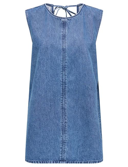 ONLY | Onlvigga S/L Mini Open Back Dress Dnm | S