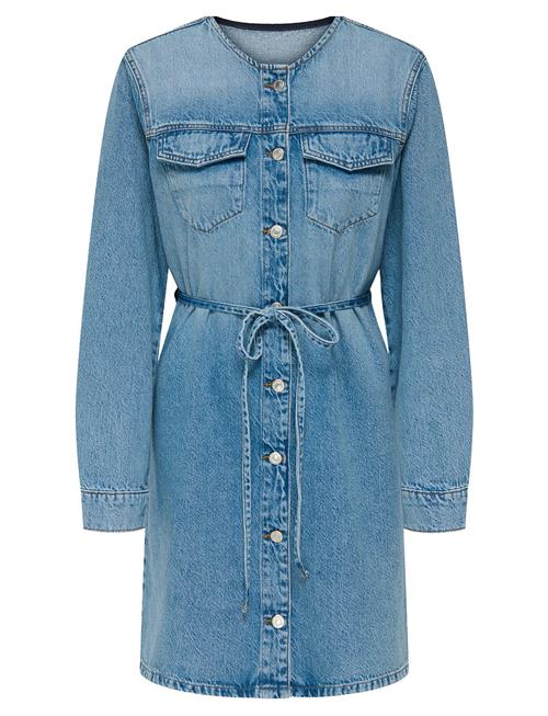 ONLY | Onlminnie No Collar Belt Denm Dress | S