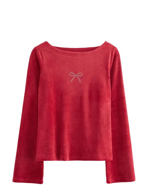 Lindex | Langærmet Top I Velour | 128