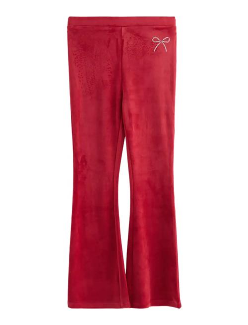 Lindex | Utsvängda Byxor I Velour | 164