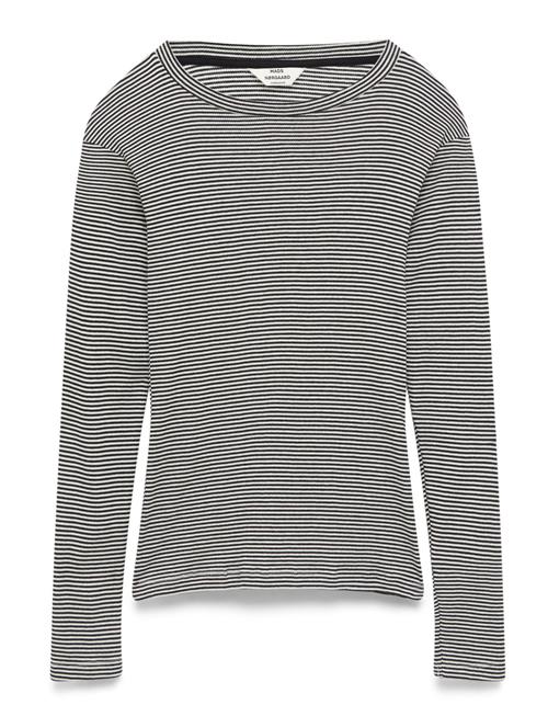Mads Nørgaard | 2X2 Cotton Stripe Tuba Tee Ls | S