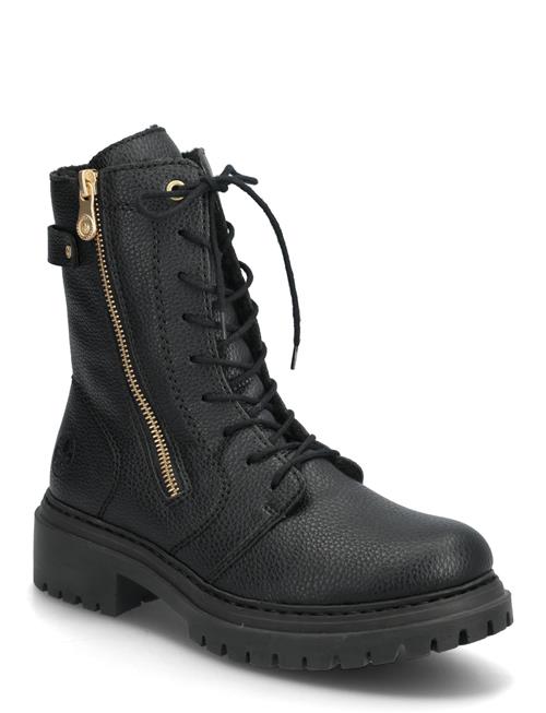 Rieker | Rieker Ladies Mid Height Boots 72640-00 Black | 42