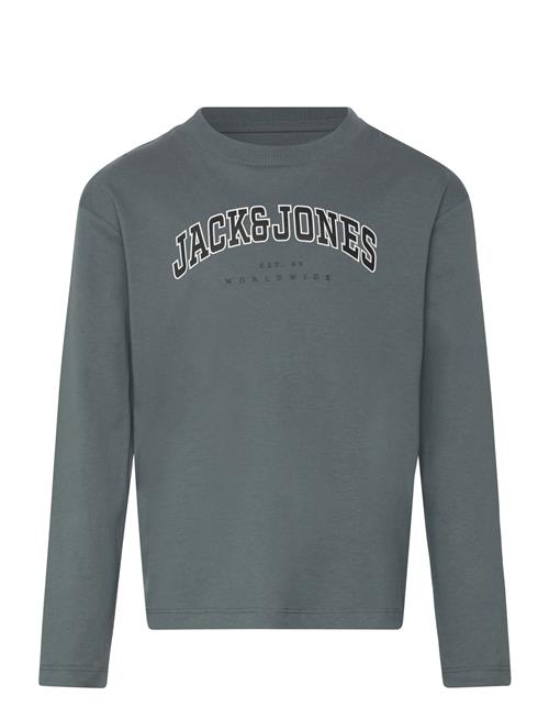 Jack & Jones | Jjecaleb Varsity Tee Ls O-Neck Sn Mni | 104