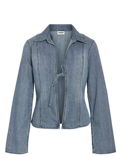 NOISY MAY | Nmmaisy L/S String Denim Shirt Bs031Lb | S