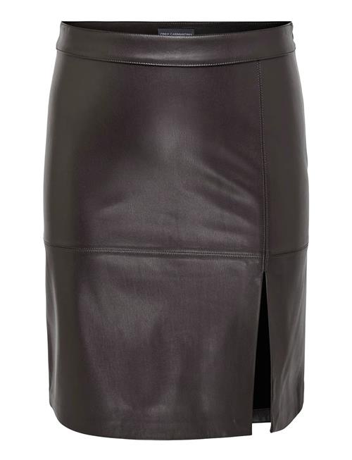 ONLY Carmakoma | Caroline Faux Leather Skirt Otw | 50
