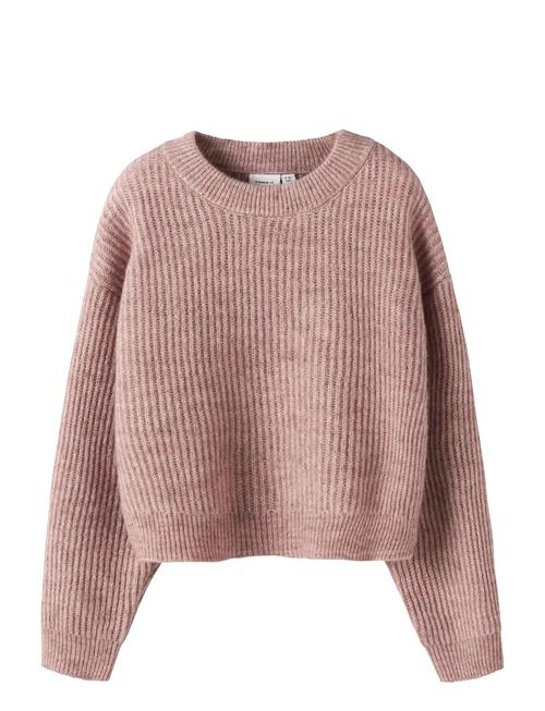 name it | Nkfholly Ls Boxy Short Knit Noos | 158-164