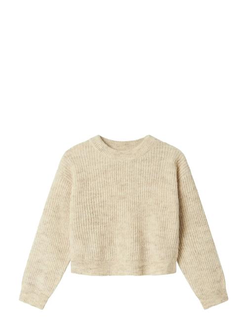 name it | Nkfholly Ls Boxy Short Knit Noos | 134-140