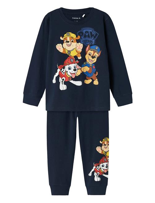 name it | Nmmarlo Pawpatrol Ls Nightset Noos Cplg | 122-128