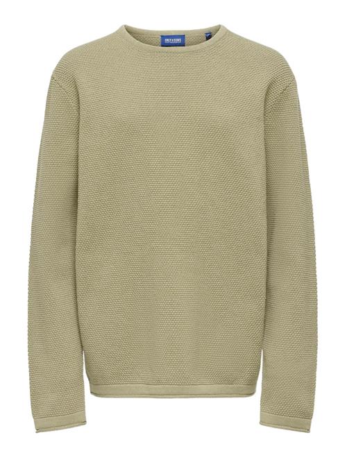 ONLY & SONS | Osjpanter Reg Crew Knit Noos | 134-140