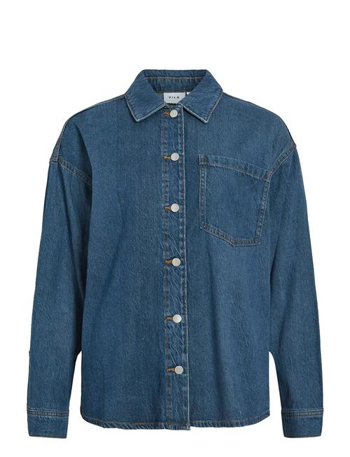 Vila | Vikiki L/S Denim Shirt Mbd | 34