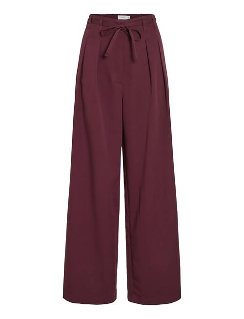 Vila | Vipeyton Hw Wide Tie Pants | 42
