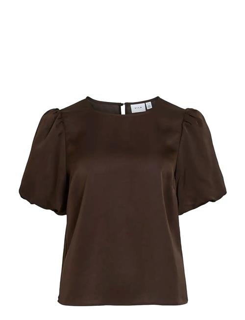 Vila | Viellette 2/4 Satin Puff Top - Noos | 38
