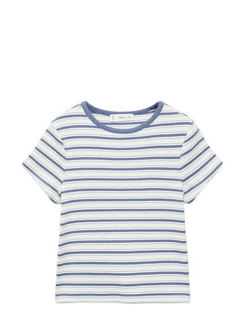 Mango | Striped T-Shirt With Contrasting Collar | 9-10