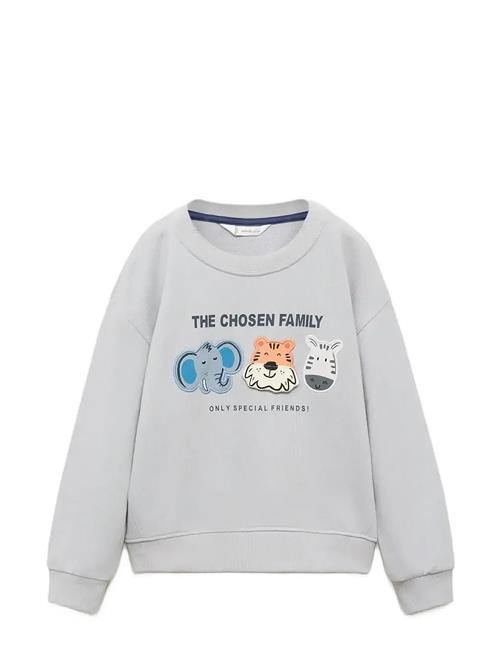 Mango | Sweatshirt With Embroidered Animals | 4-5