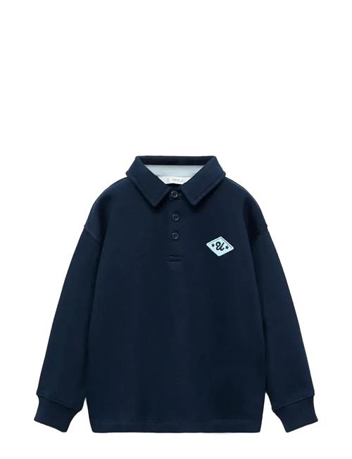 Mango | 100 Cotton Polo-Style Sweatshirt | 3-4