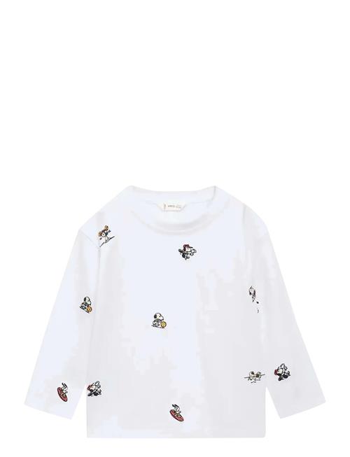 Mango | Snoopy Embroidered T-Shirt | 12-18M