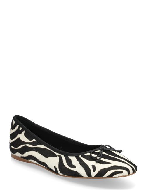 Mango | Animal-Print Ballet Flats | 38