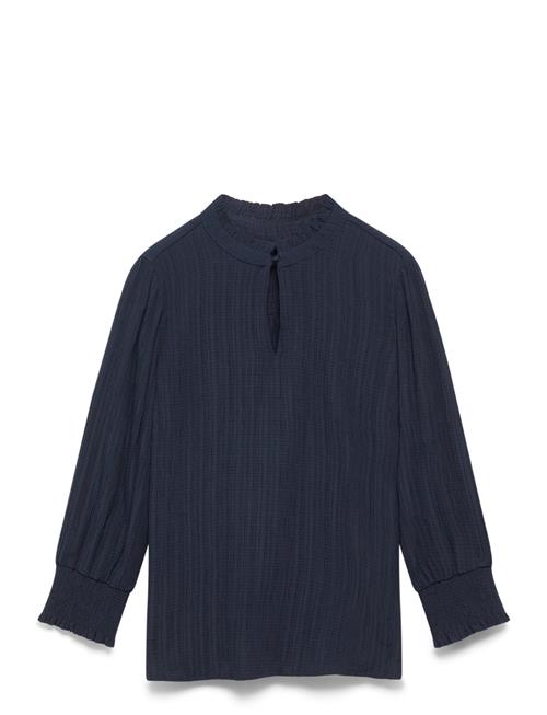 FREE/QUENT | Blouse From Freequent In A Light Material Of Recycled Polyester With A Fine Text | XL
