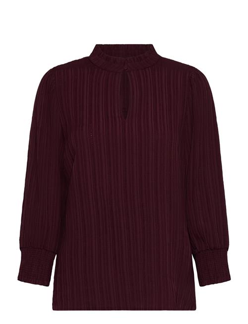 FREE/QUENT | Blouse From Freequent In A Light Material Of Recycled Polyester With A Fine Text | XL