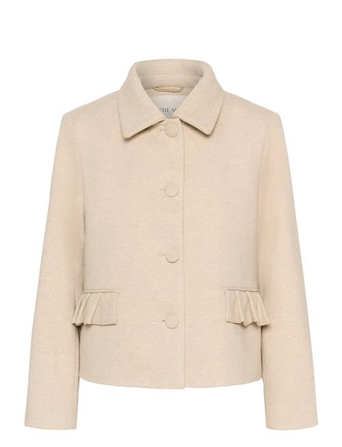 Cream | Crcessie Short Coat | 42