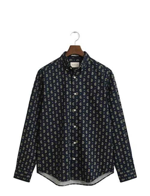 GANT | Reg Paisley Printed Twill Shirt | XXL