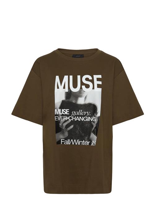 Copenhagen Muse | Cmmuse-Tee Is An Oversized T-Shirt In A Premium Material With A Rounded Neckline | L/XL