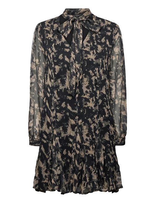 French Connection | Hallie Crinkle Chiffon Dress | 42