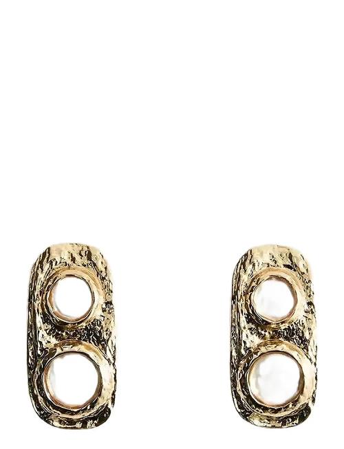 Mango | Combined Textured Earrings | ONE SIZE