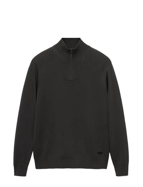 Mango | Breathable Zip-Neck Sweater | M