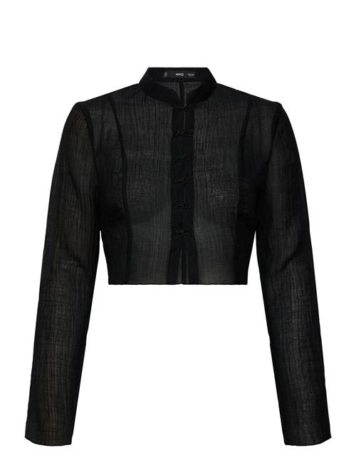 Mango | Lyocell Blouse With Toggles | L