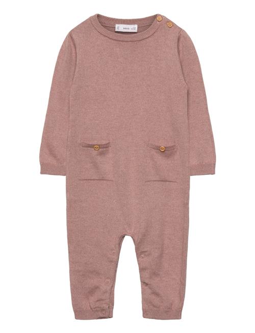Mango | Long Chest-Pocket Jumpsuit | 9-12M