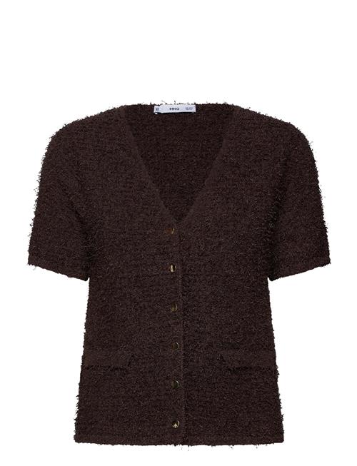 Mango | Short-Sleeved Bouclé Cardigan | S