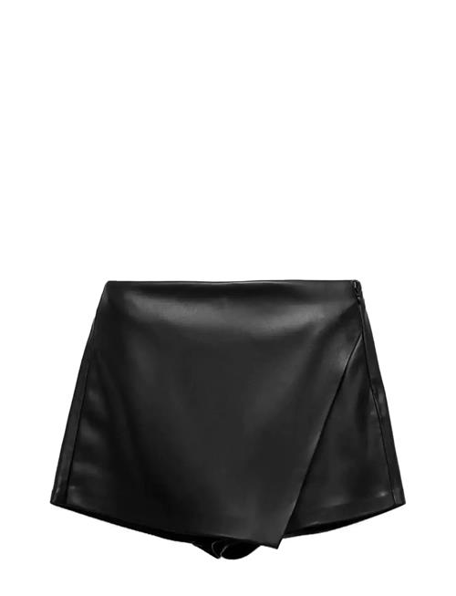 Mango | Faux-Leather Culottes | 36