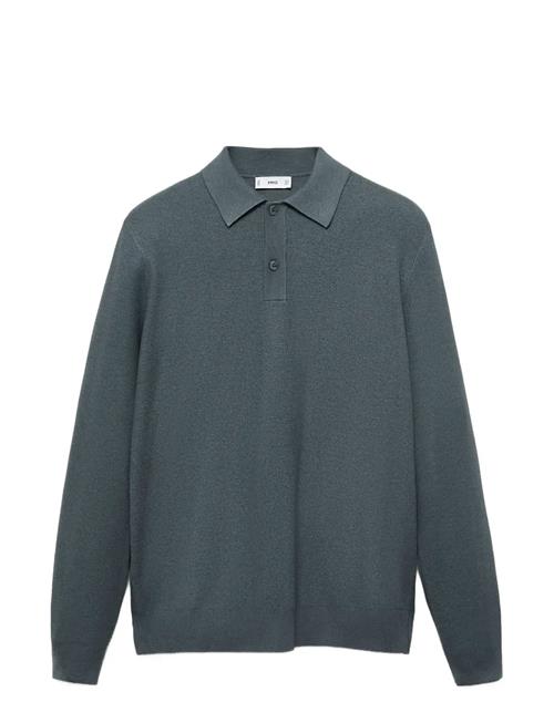 Mango | Micro-Structured Cotton Polo Shirt | S