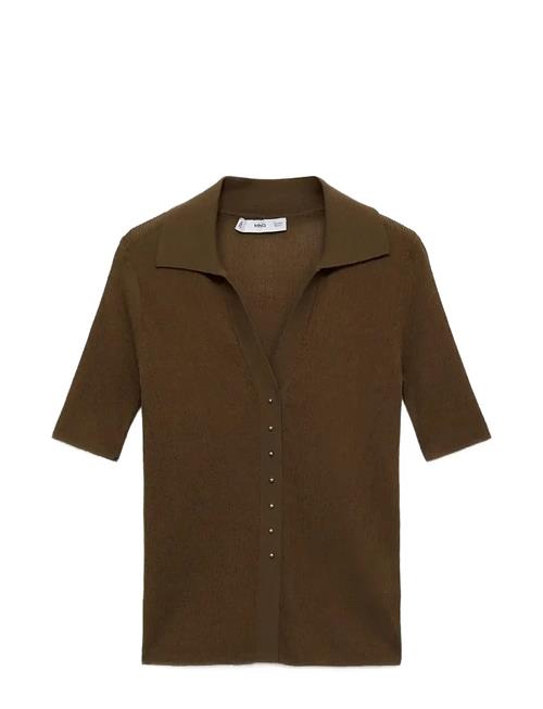 Mango | Ribbed Polo-Neck Sweater | S