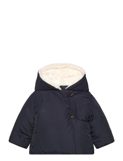 Mango | Anorak With Shearling-Effect Hood | 18-24M