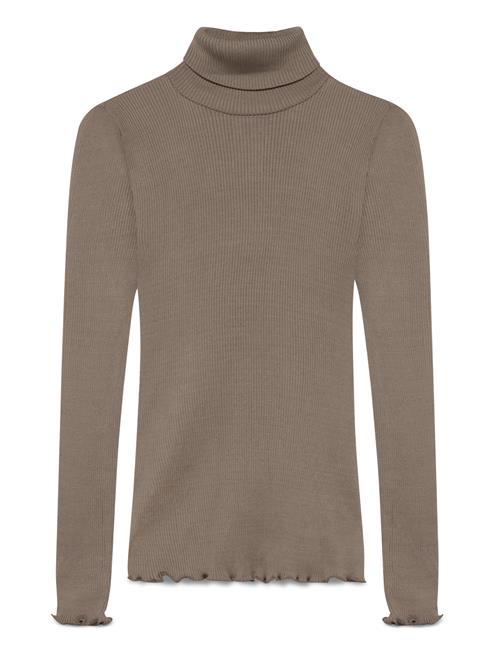 Rosemunde | Rwbeatha Silk Ls Rollneck T-Shirt | L