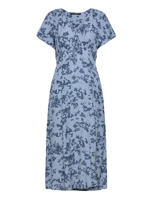 French Connection | Isla Lizzie Crepe S/S V Nk Dre | 38