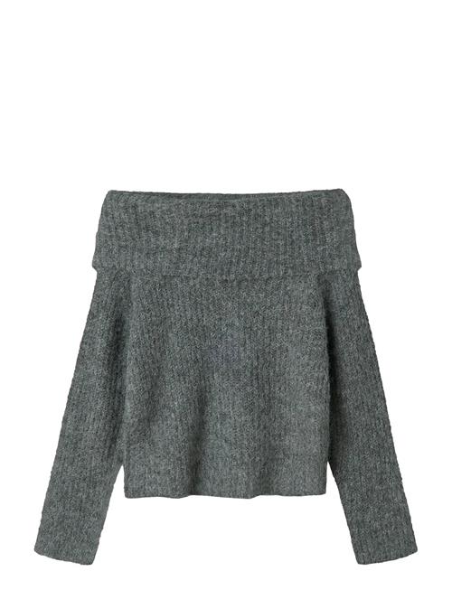 LMTD | Nlfnulo Ls Short Fold Down Knit | 158-164